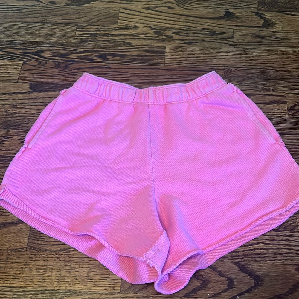 pink aerie shorts